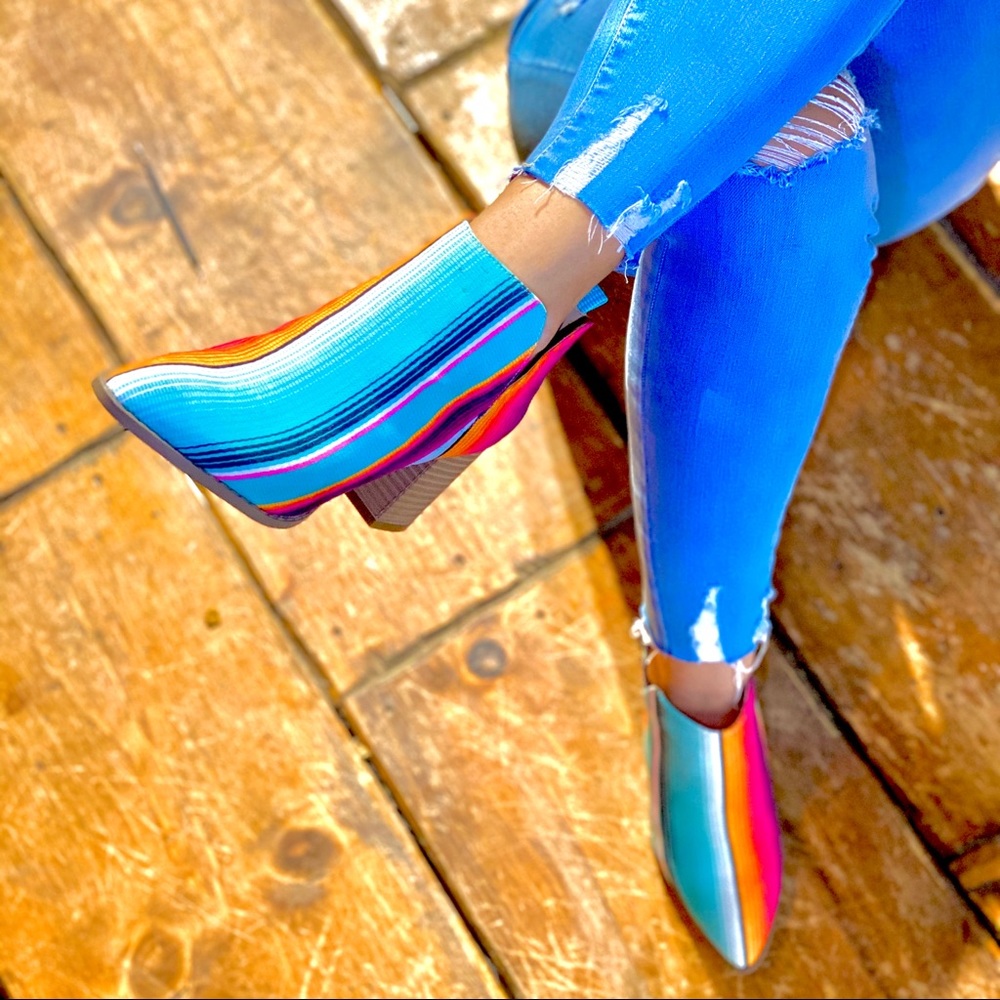 Serape Booties - Picture 12 of 16